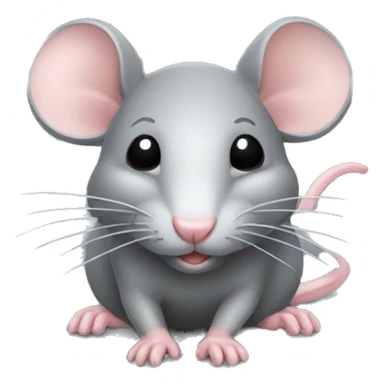Rat avec de l’argent sticker