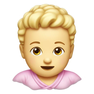 entire baby made out of gelatin sticker