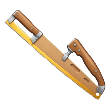 säge mit griff sticker