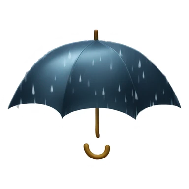 Raining in the dark sticker