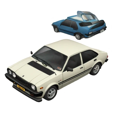 Corolla ke70 sticker