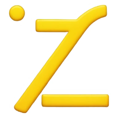yellow  equal sign sticker