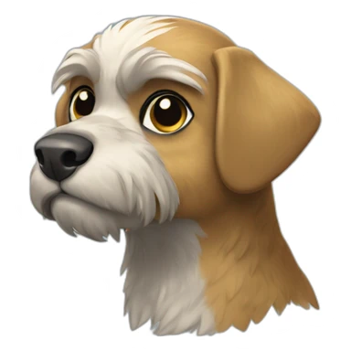 Bruselian griffon sticker