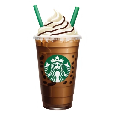 Starbucks iced coffee with Dubai chivalry bar with green filling and burn Khalifa  sticker