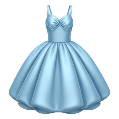 The bubble dress is typically a voluminous ball gown, designed to make Glinda look like she’s literally floating in a bubble. It features:  Pale blue or shimmering white-blue hues isolated  sticker