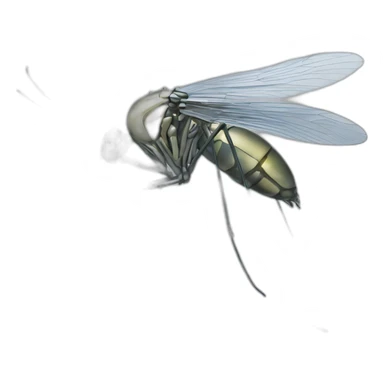 Mosquito  style hajime sorayama sticker