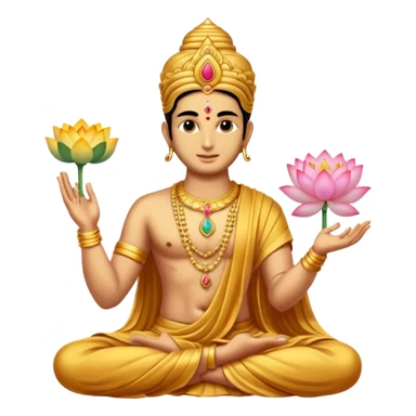 Lord Vishnu Murthy sticker
