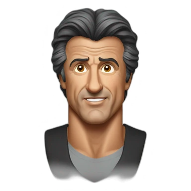Sylvester Stallone sticker