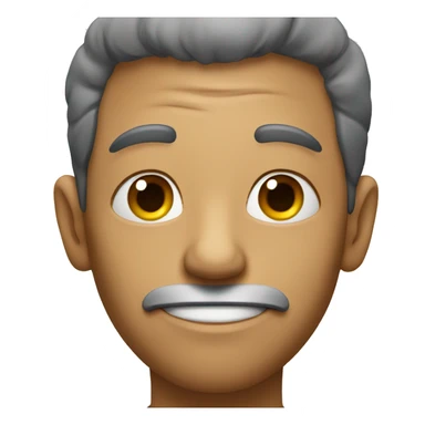 a face giving a side eye sticker