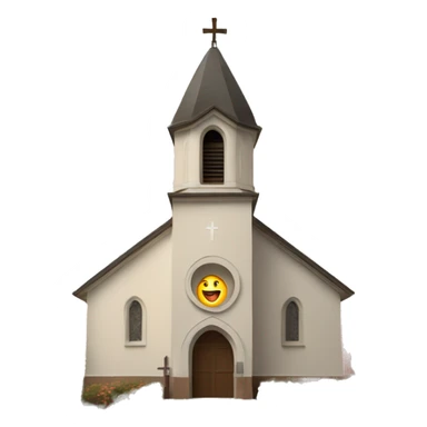 A catholic old church sticker