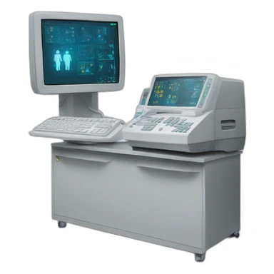 hospital computers sticker