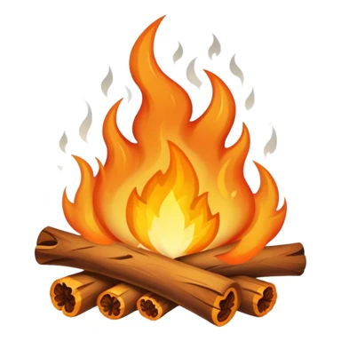 Big bonfire sticker