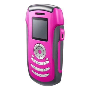 Pink Motorola Razr V3 sticker