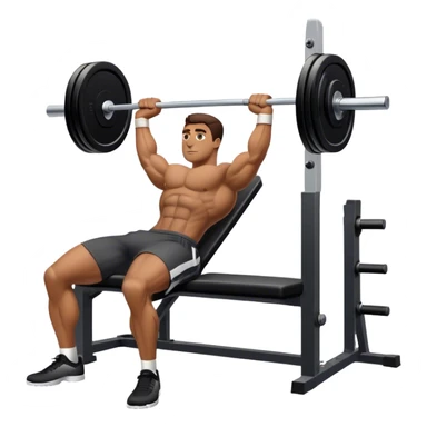 BenchPress (NOT-incline) sticker
