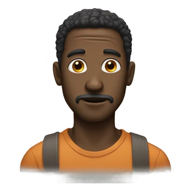 guy with big nose sticker