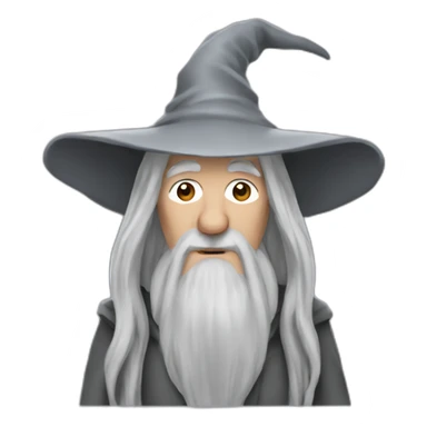 Gandalf the grey sticker