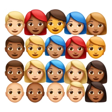 Aesthetic io 18 emoji sticker