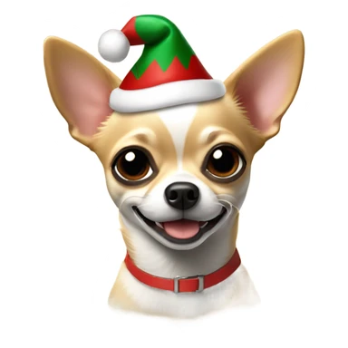 Feliz navidad chihuahua  sticker