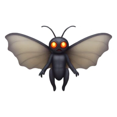 mothman sticker
