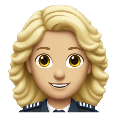 lufthansa and pilot and blonde hair sticker
