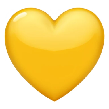 make a soft yellow heart emoji sticker