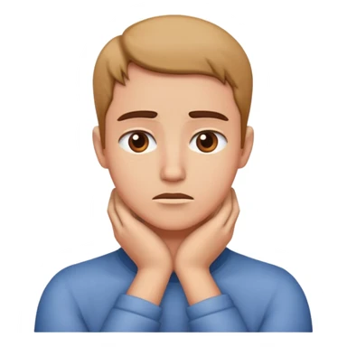 person with hands around neck sticker