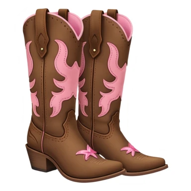 cowgirl boots cute a tiny bit of pink on it NO TEAL  sticker