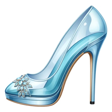 crystal expensive highhills shoes sticker