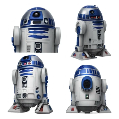 R2d2 on the phone sticker