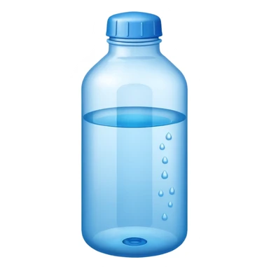 Big blue water bottle  sticker