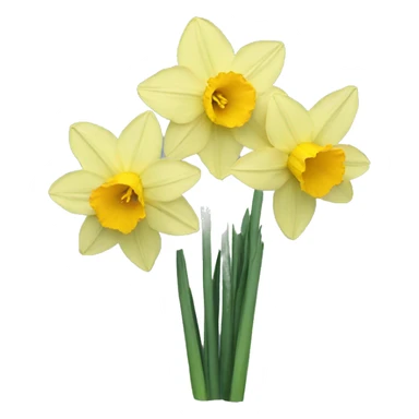daffodils but big sticker
