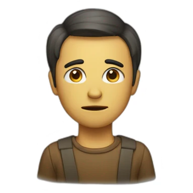 expressionless sticker