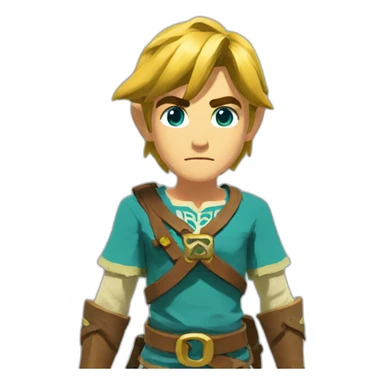 Link breath of the wild sticker