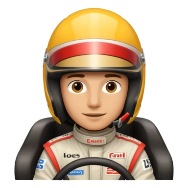 Formula racer sticker