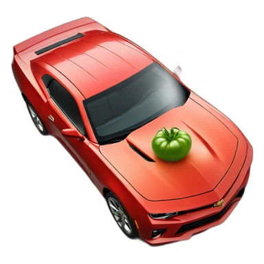 tomato in a camaro sticker