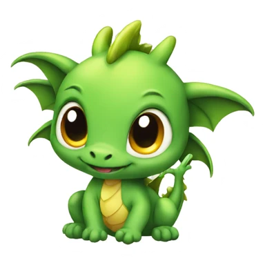 Baby dragon sticker