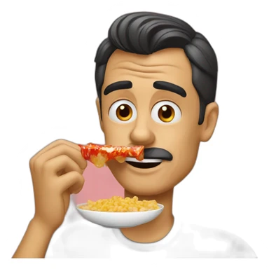 Pedro sanchez eating calippo sticker