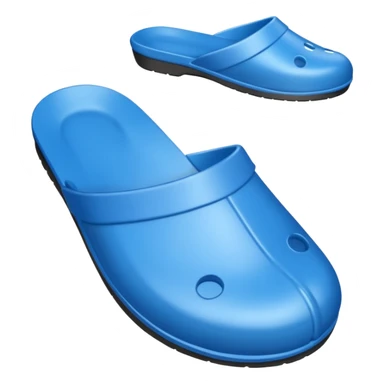 plastic slipper sticker