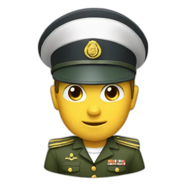 Salut militaire sticker