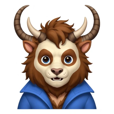 Beast from Beauty and the Beast Movie sticker