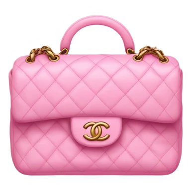 Pink Chanel bag sticker