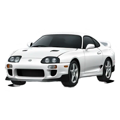 Toyota supra  sticker