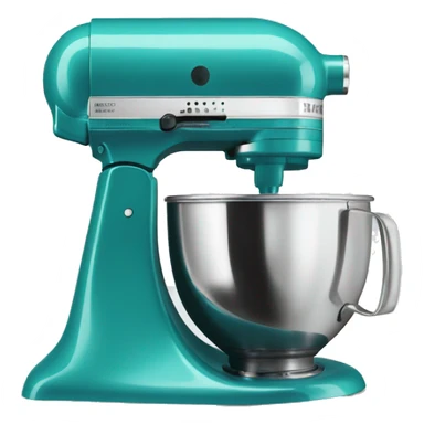 Teal blue kitchenaid mixer sticker