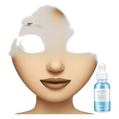 hyaluronic acid serum sticker