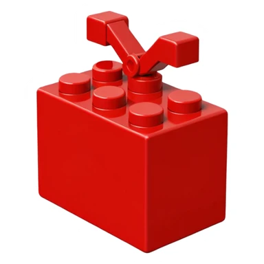 LEGO BRICK 4X2 sticker