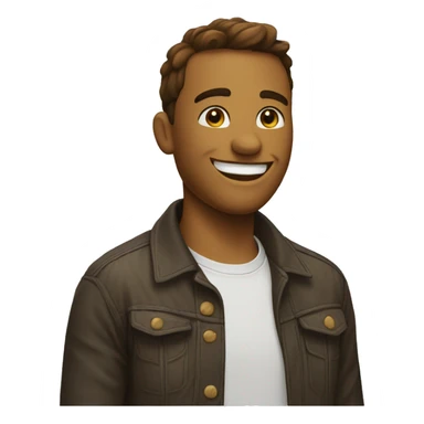 Sourire mensonger  sticker