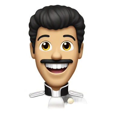 Freddie Mercury sexy smile
 sticker