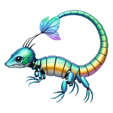 Detailed picture of a spring tail sticker