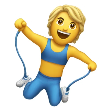jump rope sticker