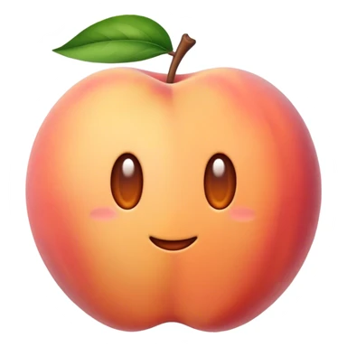 Shot in peach  sticker